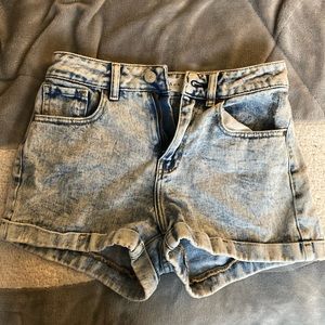 pacsun mom jean shorts